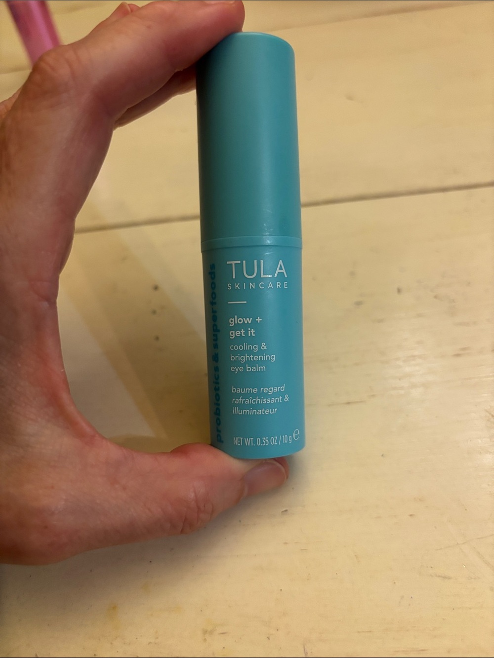 Tula Turquoise Glow + Get It Cooling & Brightening Eye Balm